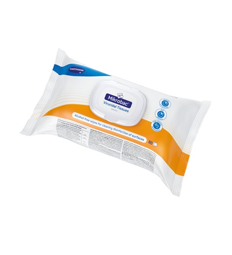 Single packshot Mikrobac Virucidal Tissues
